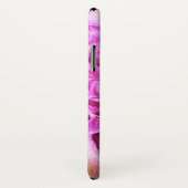 Uw naam Orchidee bloem roze iphone hoes (Achterkant / rechts)