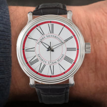 Uw naam plus naam sportteam horloge