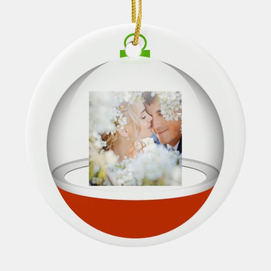 Uw naam - SRF Keramisch Ornament (Voorkant)