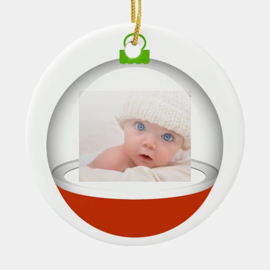 Uw naam - SRF Keramisch Ornament (Voorkant)