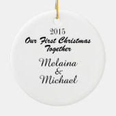 Uw naam - SRF Keramisch Ornament (Achterkant)