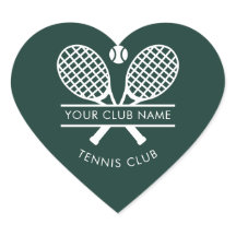 Uw naam van de sportclub Tennis Groen elke kleur