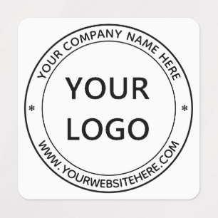 Uw naam Website Kleuren Aangepaste stempel Labels
