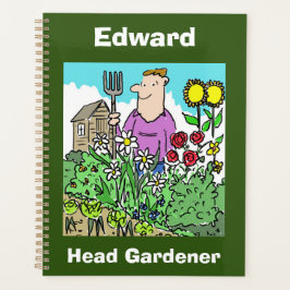 Uw naamkeuze. Hoofdtuinier Planner