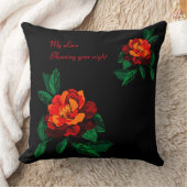 Uw nachtkussen voor de onderrug laten bloeien kussen (Deken)