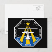 UW_NAME_HERE STS-121-Logo Briefkaart (Voorkant / Achterkant)