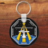 UW_NAME_HERE STS-121-Logo Sleutelhanger (Voorkant)