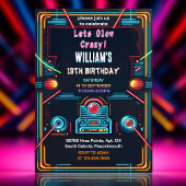 uw neon Glow arcade pistool Laser Label 13e Verjaa Kaart