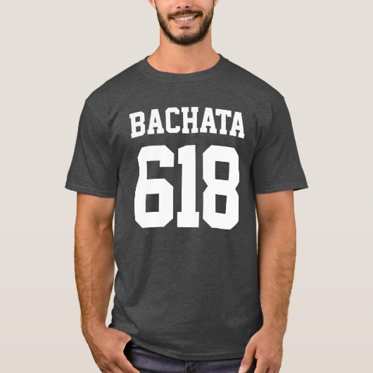 Uw netnummer Bachata T-shirt (Voorkant)