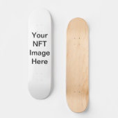 Uw NFT-Afbeelding hier Persoonlijk Skateboard (Voorkant)
