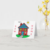 ** UW NIEUWE HUIS ** TIJD OM TE VIEREN ZEKER! KAART (Gele Bloem)