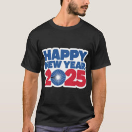 Uw nieuwe jaar 2025 Go-to Mannen T-shirt