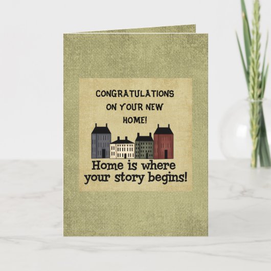 Uw Nieuwe Kaart van het Huis (Voorkant)