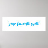 Uw offerte, tekst aanpasbaar poster (Voorkant)