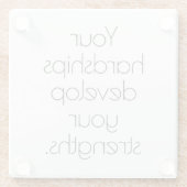 Uw Onderzetter van de Glas van Hardeschepen (Achterkant)