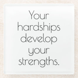 Uw Onderzetter van de Glas van Hardeschepen Glazen Onderzetter