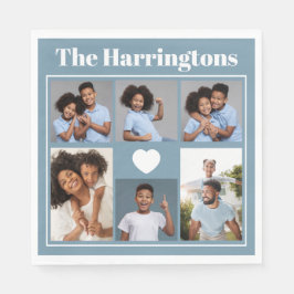 Uw onderzetter voor foto's, tekst en kleur instell servet