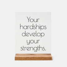 Uw ontberingen Acryl teken