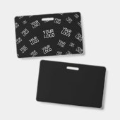 Uw ontwerp, foto of zakelijke Logo willekeurig bet Badge (Front & Back)