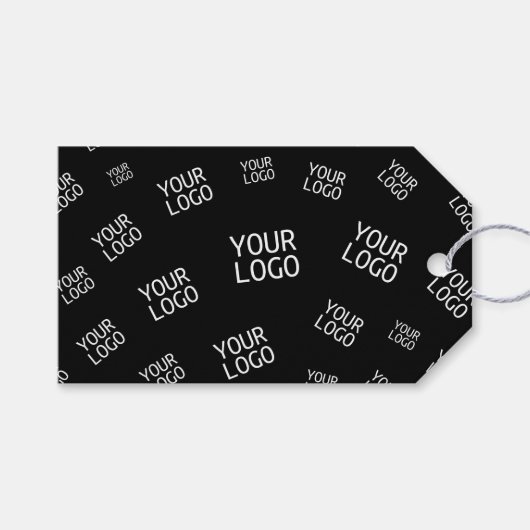 Uw ontwerp, foto of zakelijke Logo willekeurig bet Cadeaulabel (Voorkant (Horizontaal))