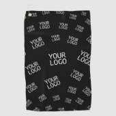 Uw ontwerp, foto of zakelijke Logo willekeurig bet Golfhanddoek (Voorkant)