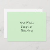 Uw ontwerp/foto/tekst feestdagenkaart (Voorkant / Achterkant)