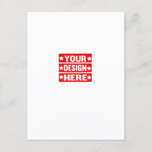 Uw ontwerp hier Aangepast Briefkaart
