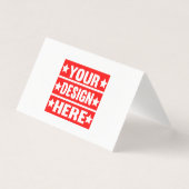 Uw ontwerp hier Aangepast Kaart (Voorkant)