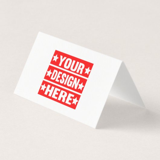 Uw ontwerp hier Aangepast Kaart (Voorkant)