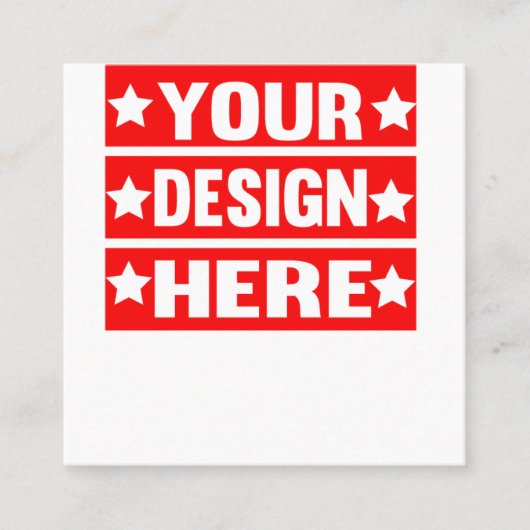 Uw ontwerp hier Aangepast Kortingskaartje (Voorkant)