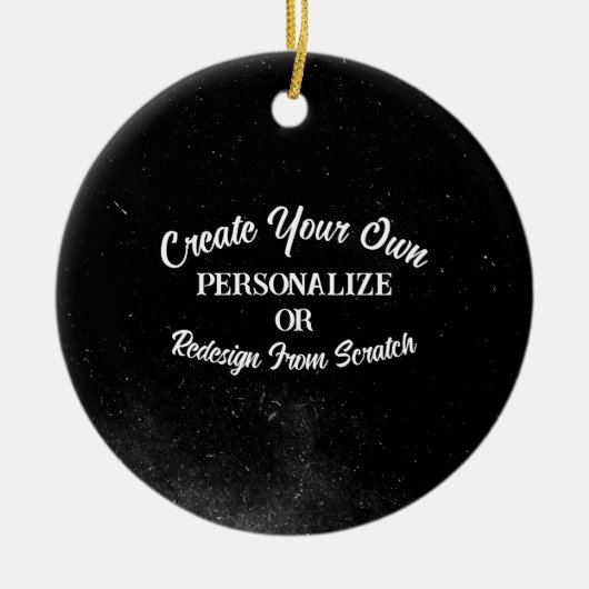 Uw ontwerp hier - Creëer uw eigen ontwerp Keramisch Ornament (Voorkant)