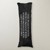 Uw ontwerp hier - Creëer uw eigen ontwerp Lichaamskussen (Voorkant Verticaal)