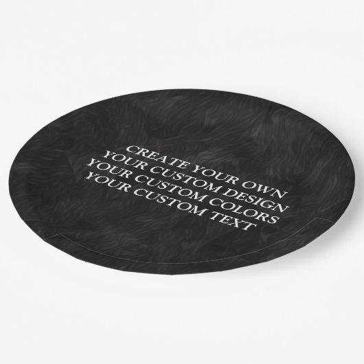 Uw ontwerp hier - Creëer uw eigen ontwerp Papieren Bordje (Gekanteld)