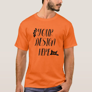 UW ONTWERP HIER Halloween Mockup T-Shirt