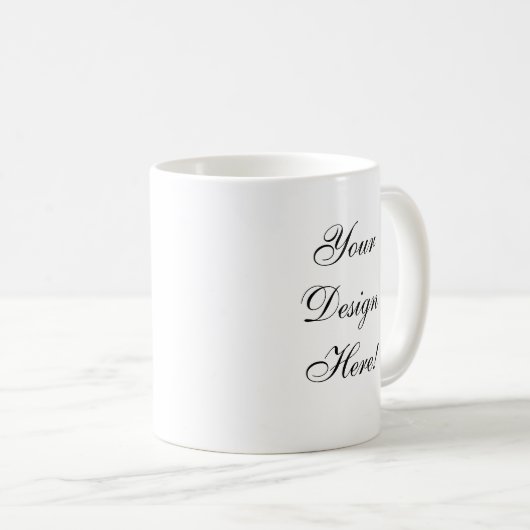 Uw ontwerp hier! Mok (Voorkant rechts)