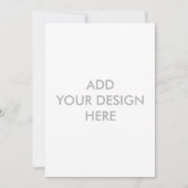 Uw ontwerp hier uitnodiging (Voorkant)