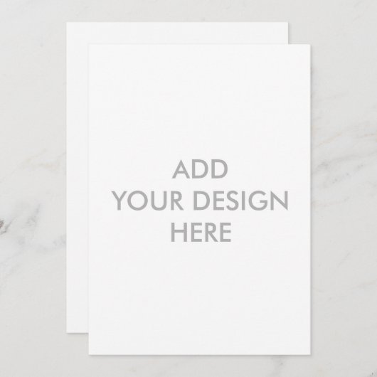 Uw ontwerp hier uitnodiging (Voorkant / Achterkant)