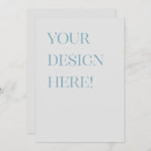 Uw ontwerp hier - voor uw eigen aangepaste ontwerp kaart (Voorkant / Achterkant)