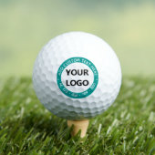 Uw ontwerp Logo Tekststempels Golfballen Sjabloon (Insitu Shirt)