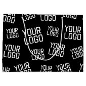 Uw ontwerp of bedrijfslogo | Willekeurige plaatsin Groot Cadeauzakje (Achterkant)