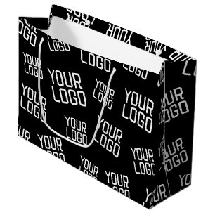 Uw ontwerp of bedrijfslogo Willekeurige plaatsin Groot Cadeauzakje