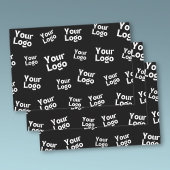 Uw ontwerp of bedrijfslogo | Willekeurige plaatsin Inpakpapier Vel