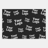 Uw ontwerp of bedrijfslogo | Willekeurige plaatsin Inpakpapier Vel (Voorkant)