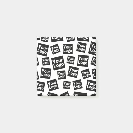 Uw ontwerp of bedrijfslogo | Willekeurige plaatsin Post-it® Notes (Voorkant)
