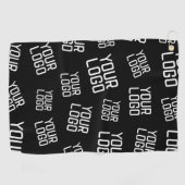 Uw ontwerp of zakelijke Logo | Willekeurige plaats Golfhanddoek (Horizontaal)