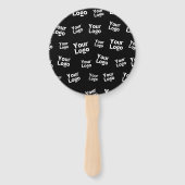 Uw ontwerp of zakelijke Logo | Willekeurige plaats Handwaaier (Voorkant)