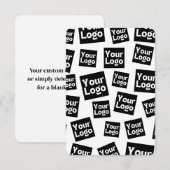 Uw ontwerp of zakelijke Logo | Willekeurige plaats Kaart (Voorkant / Achterkant)