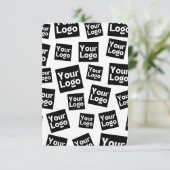 Uw ontwerp of zakelijke Logo | Willekeurige plaats Kaart (Staand voorkant)