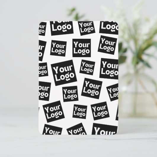 Uw ontwerp of zakelijke Logo | Willekeurige plaats Kaart (Staand voorkant)