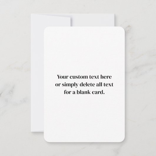 Uw ontwerp of zakelijke Logo | Willekeurige plaats Kaart (Achterkant)